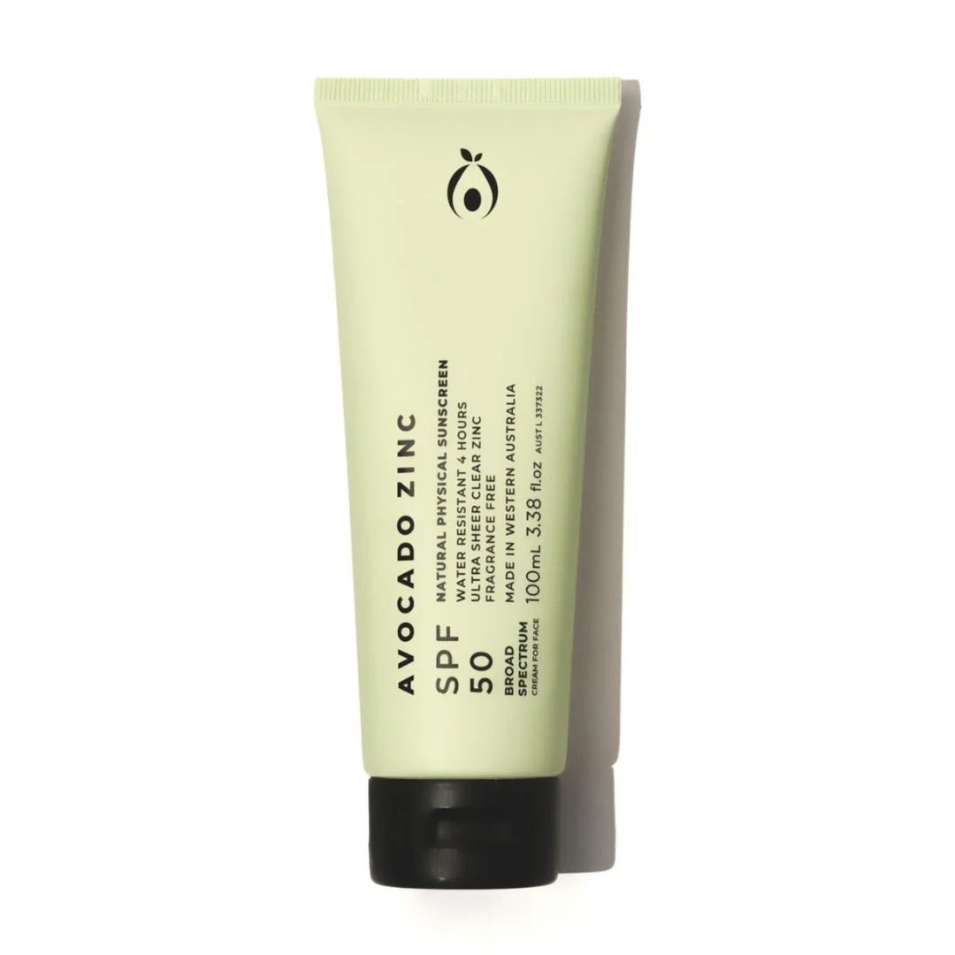 Avocado Zinc SPF 30 Natural Body Sunscreen