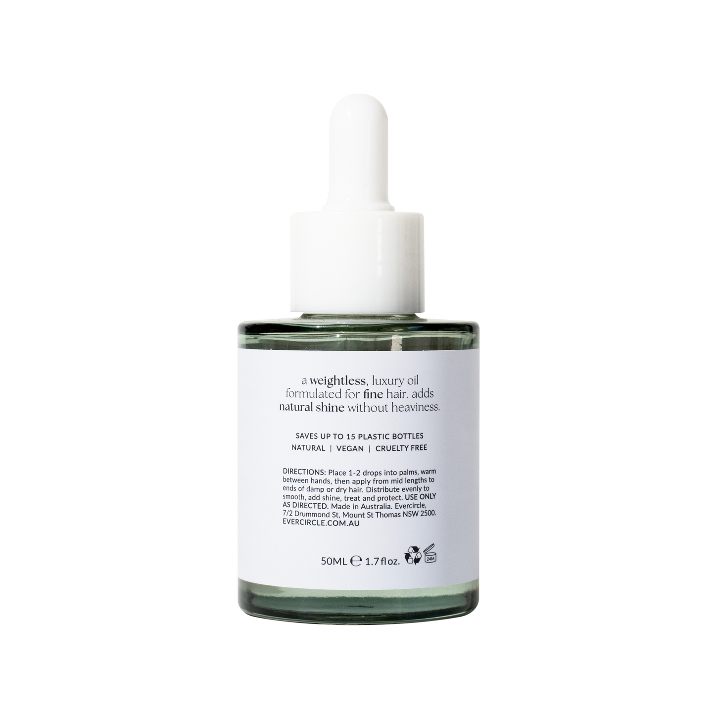 SILKY SERUM HAIR DROPS - Fine Hair (60ml) Evercircle