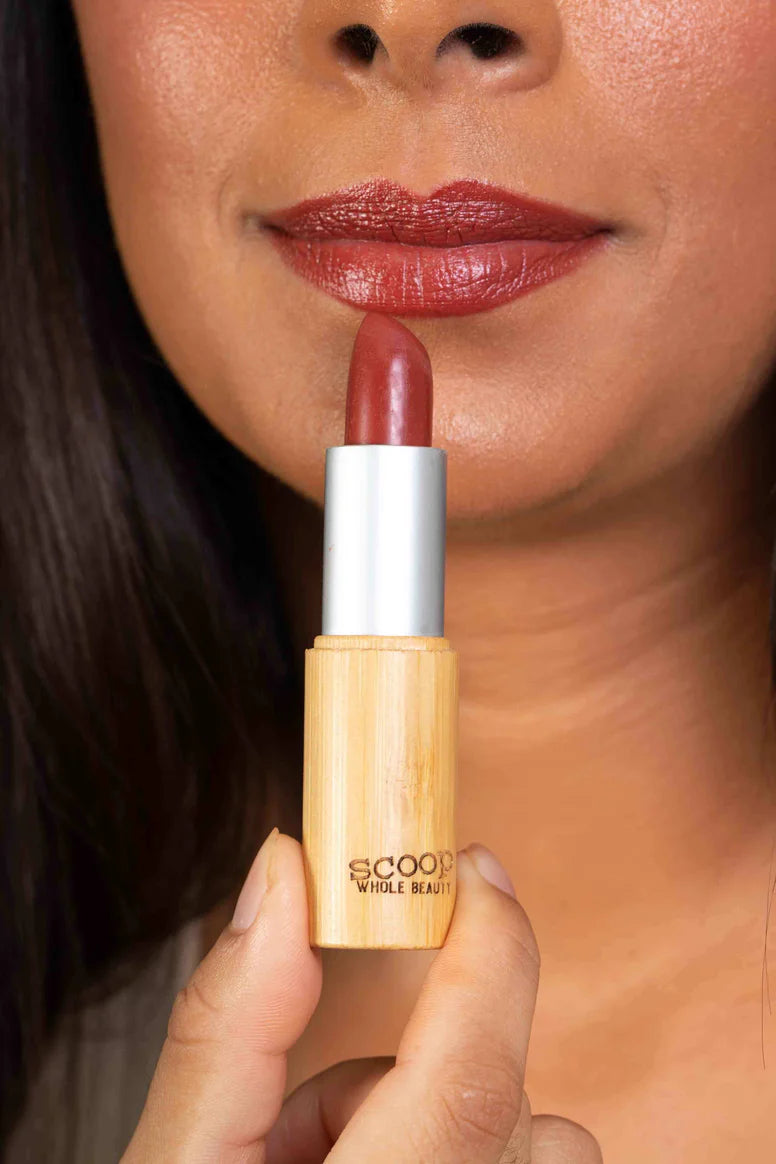 Organic Natural Lipstick - Scoop Whole Beauty