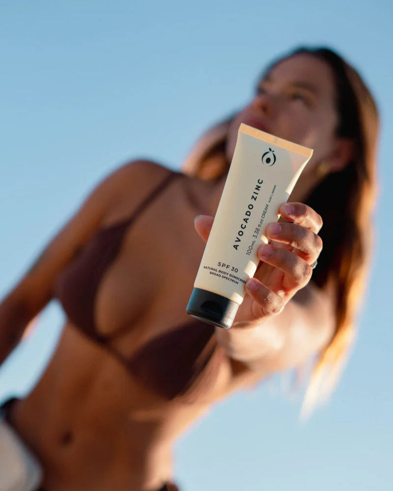 Avocado Zinc SPF 30 Natural Body Sunscreen