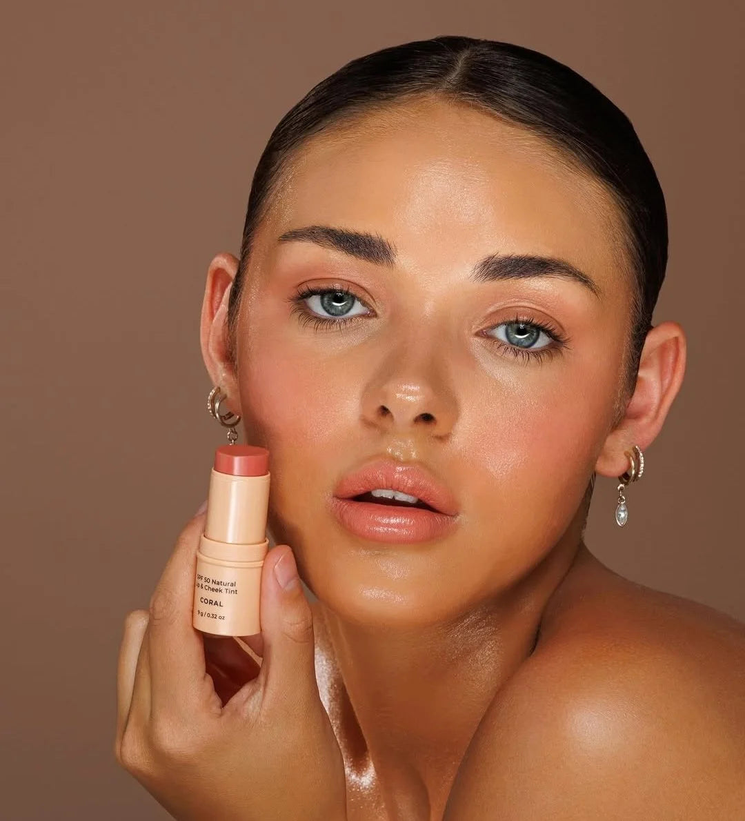 Natural Lip & Cheek Tint Sunscreen SPF50 - Avocado Zinc