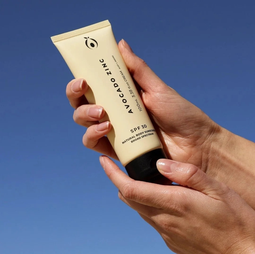 Avocado Zinc SPF 30 Natural Body Sunscreen