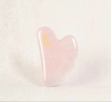 100% Rose Quartz Face Sculpting Gua Sha