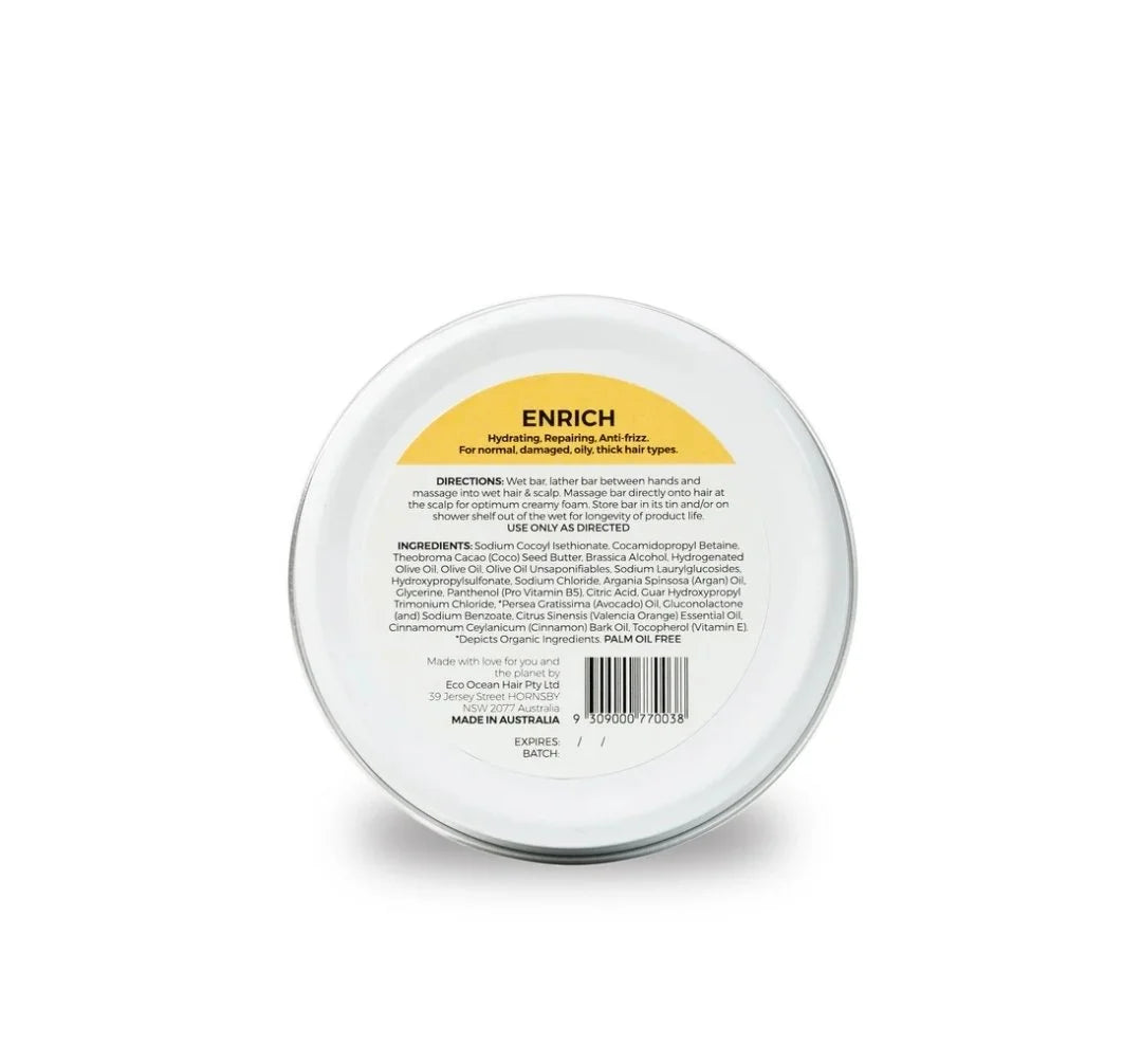 Eco Shampoo Bar - Organic Solid Shampoo - Evercircle