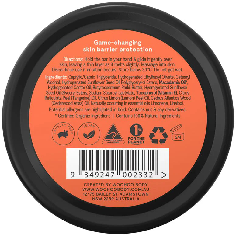 Solid Body Moisturiser - Deeply Hydrating - Woohoo