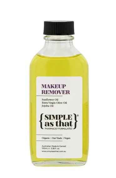 Organic Natural Makeup Remover - Simple As That