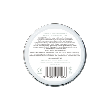 Eco Shampoo Bar - Organic Solid Shampoo - Evercircle