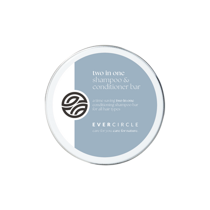 2 in 1 Organic Solid Shampoo & Conditioner Bar - Evercircle