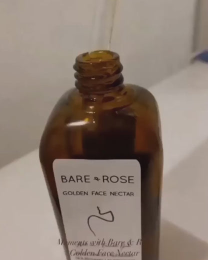 Organic Face Oil - Jojoba & Almond - Bare & Rose 50ml/100ml