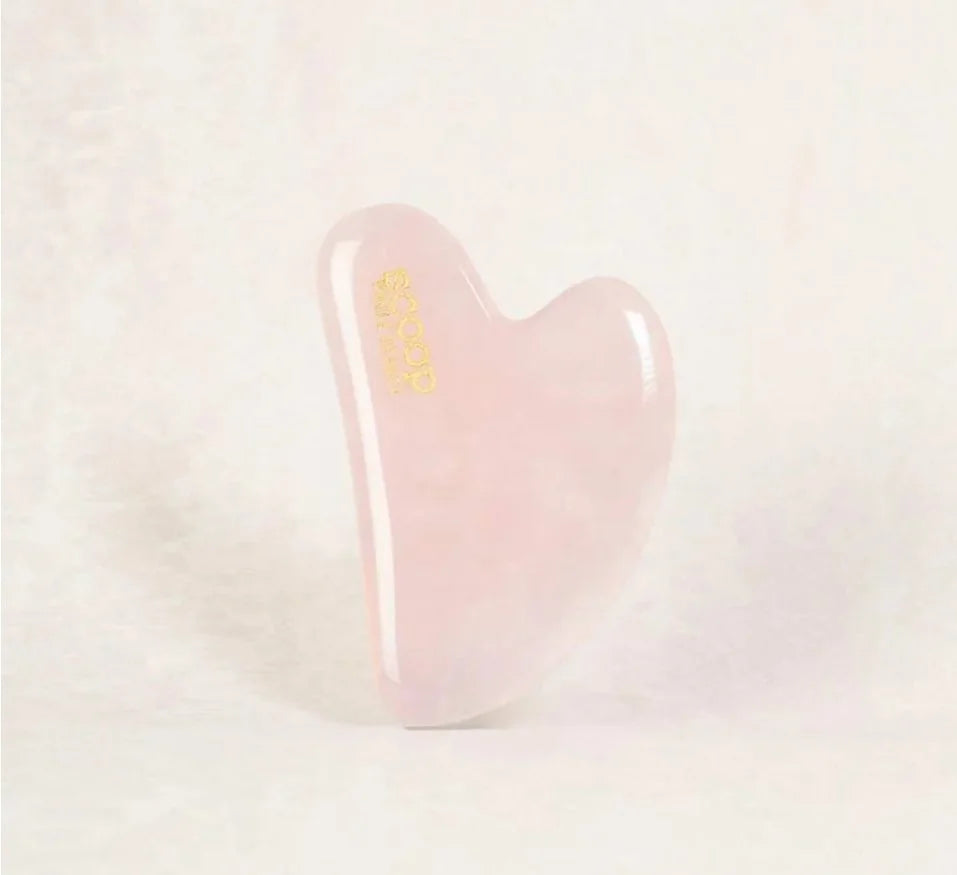 100% Rose Quartz Face Sculpting Gua Sha