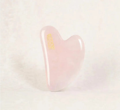 100% Rose Quartz Face Sculpting Gua Sha