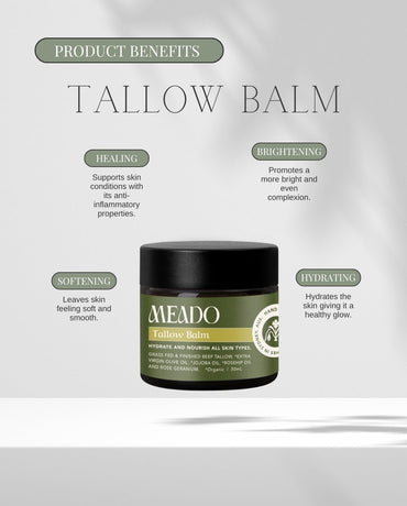 Meado Beef Tallow Skin Cream - (50ML Balm)