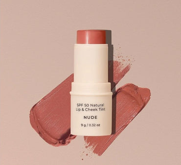 Natural Lip & Cheek Tint Sunscreen SPF50 - Avocado Zinc