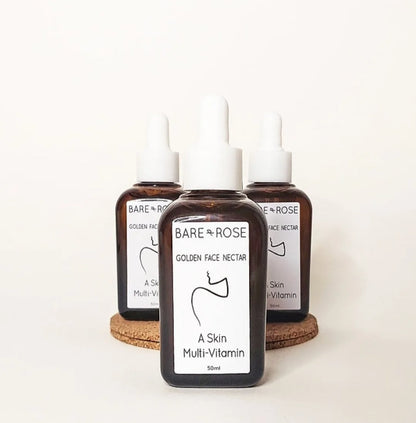 Bare & Rose Golden Face Nectar 50ml - Superfood Facial Oil