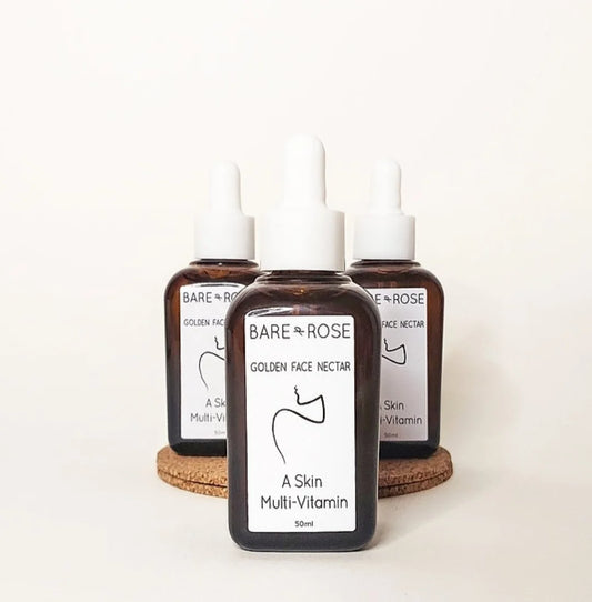 Bare & Rose Golden Face Nectar 50ml - Superfood Facial Oil